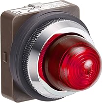 Amazon | IDEC φ30 シリーズ パイロットライト LED照光 丸形 AC